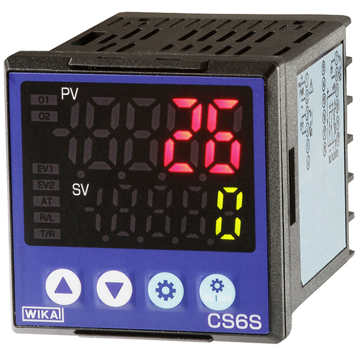 Wika Models CS6S, CS6H & CS6L Universal controller for panel mounting